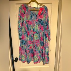 2xl Lily Pulitzer long sleeve dress